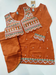 Alif Kari Koti Dress