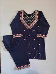 Girls Embroidered Dress