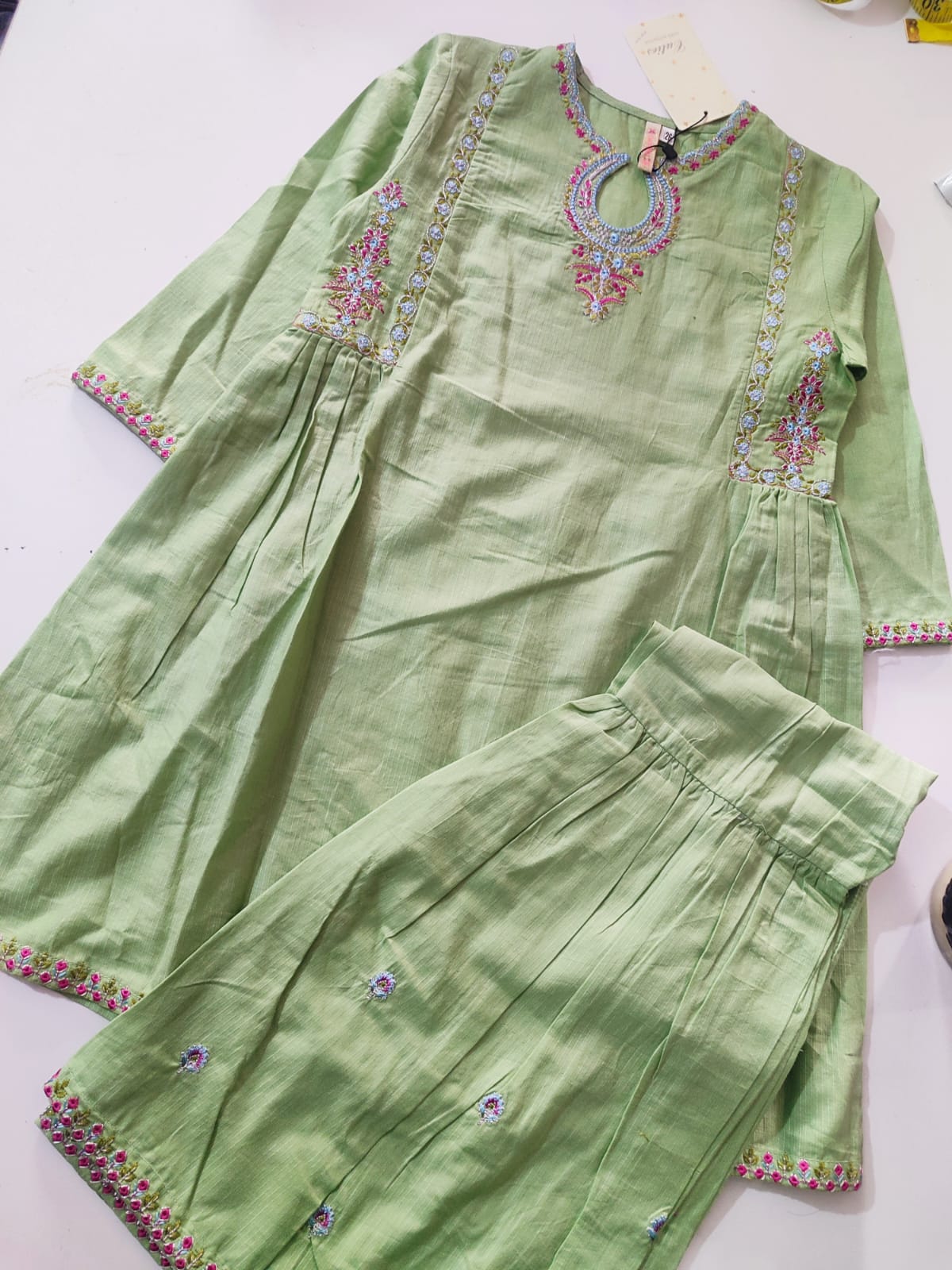 Cuties Lawn Ghrara Dress