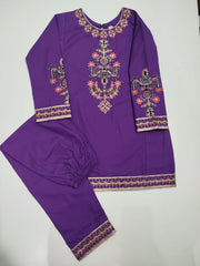 Girls Embroidered Dress