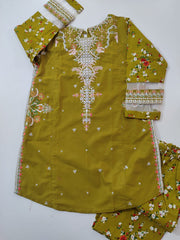 Peru Lawn Embroidered Dress