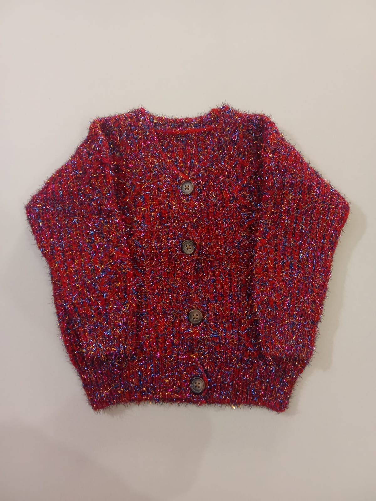 Girls Shimmer Sweater