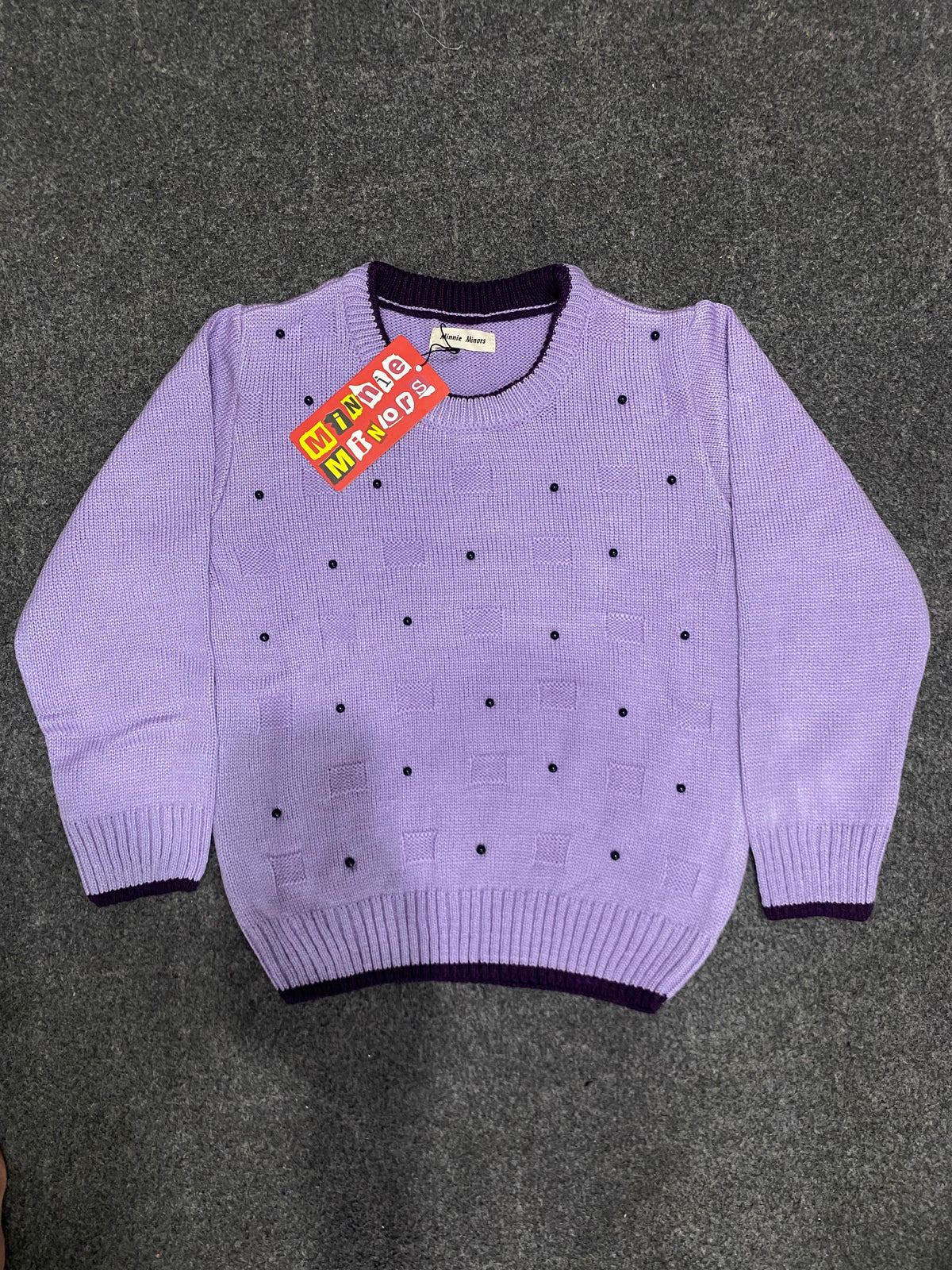 Minnie Minors Sweater For Girls