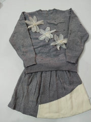 Girls Frock With Skirt