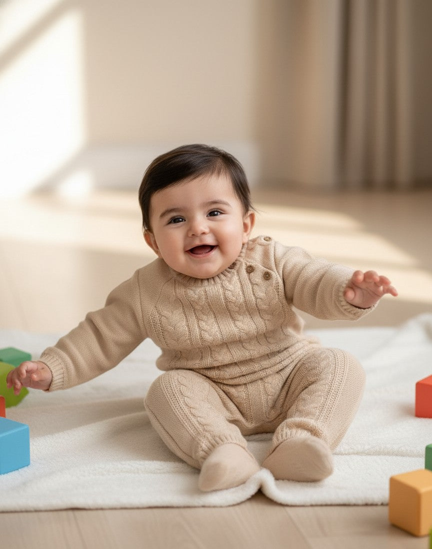 Imported Wool Romper