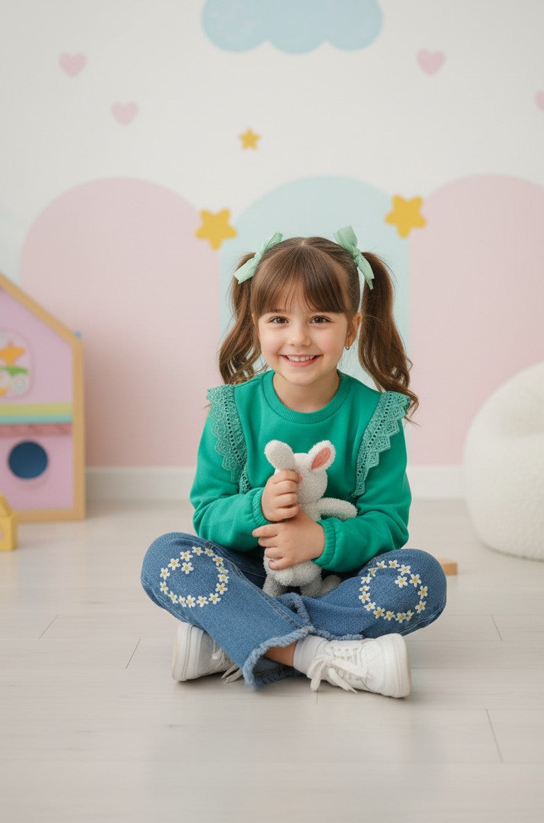 Lilly Sweatshirt For Girls