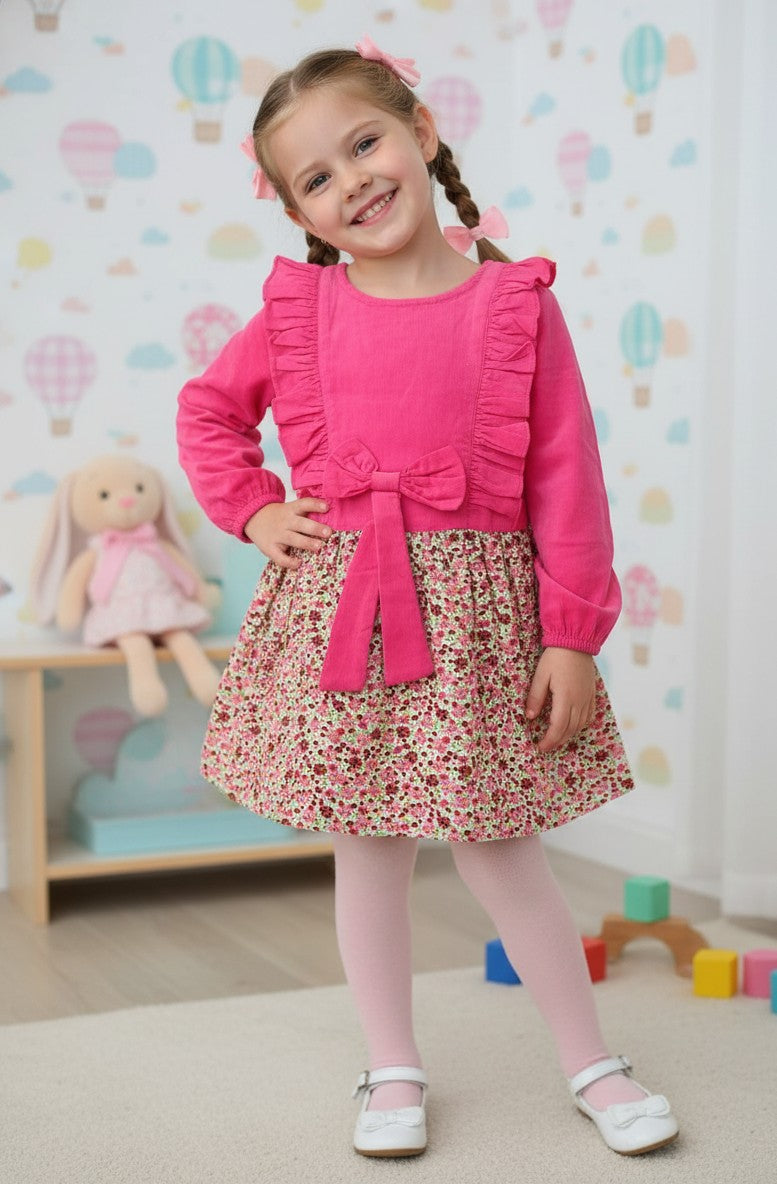 Girls Corduroy Frock
