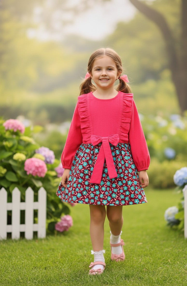 Girls Corduroy Frock