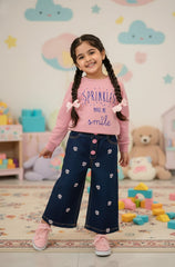 Baby Toss Sweatshirt For Girls