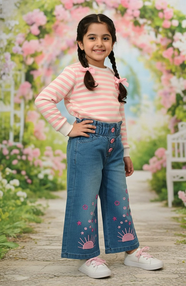 Baby Toss Sweatshirt For Girls