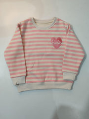 Baby Toss Sweatshirt For Girls
