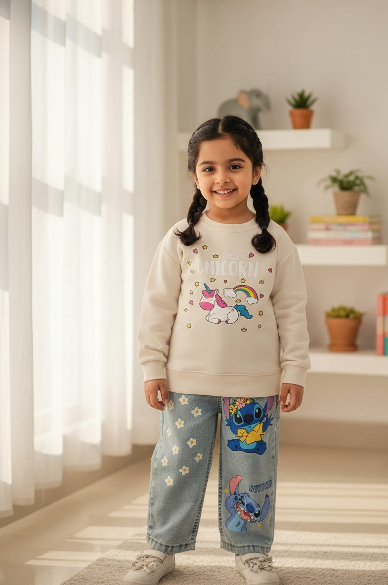 Minnie Minors Sweatshirt For Girls