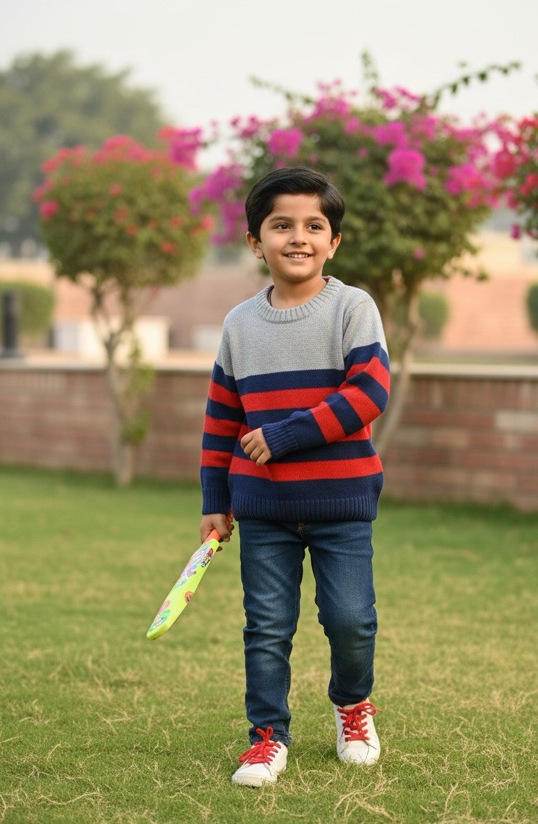 Little Junior Sweater For Boys
