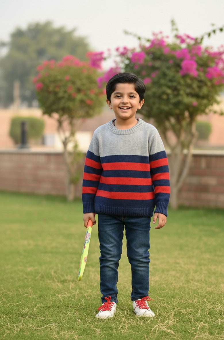 Little Junior Sweater For Boys