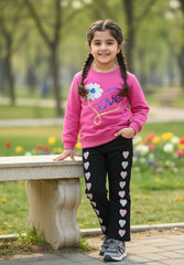 Girls Sweatshirt With Pant
