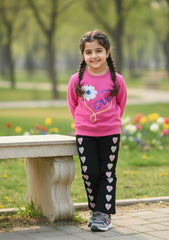 Girls Sweatshirt With Pant