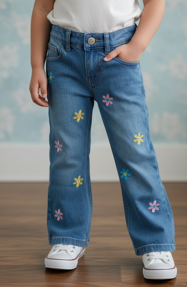 Girls Floral Pants - Staccato