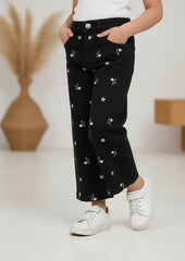 Girls Embroidered Pants