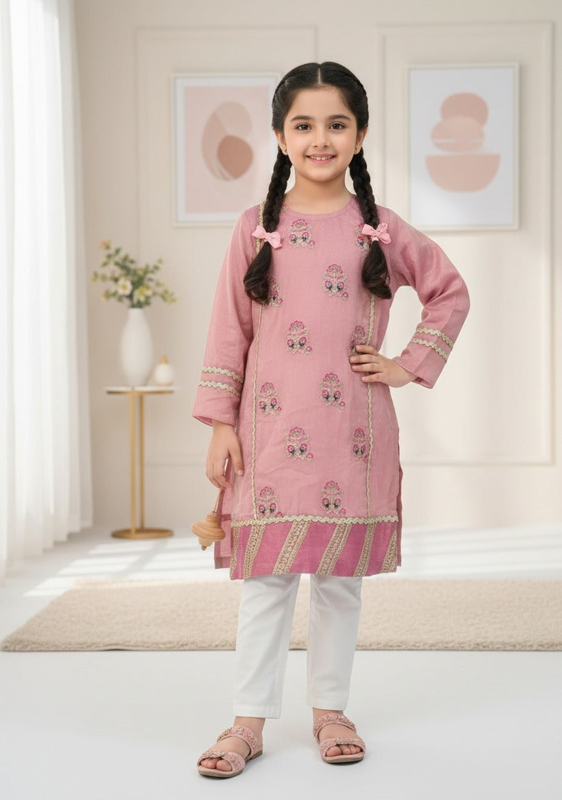 Girls Embroidered Top