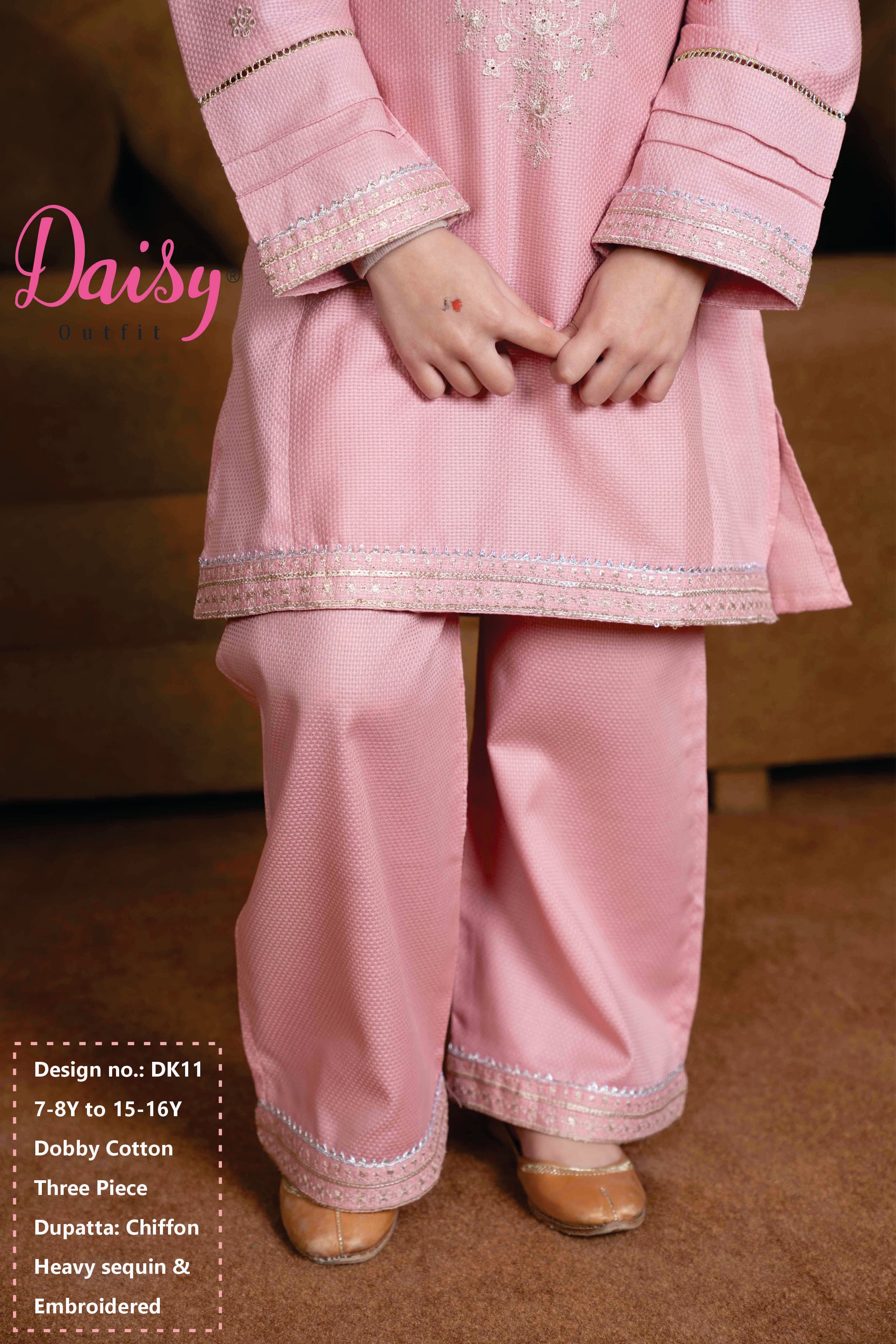 Daisy Girls 3 Piece Dress