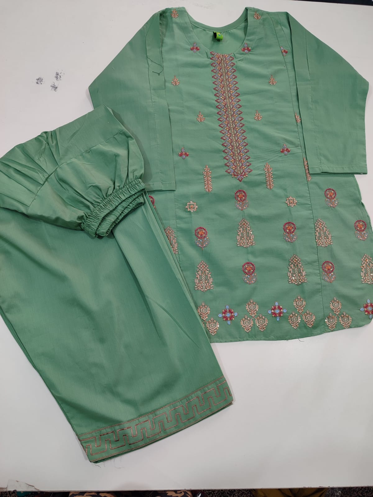 Peru Lawn Embroidered Dress