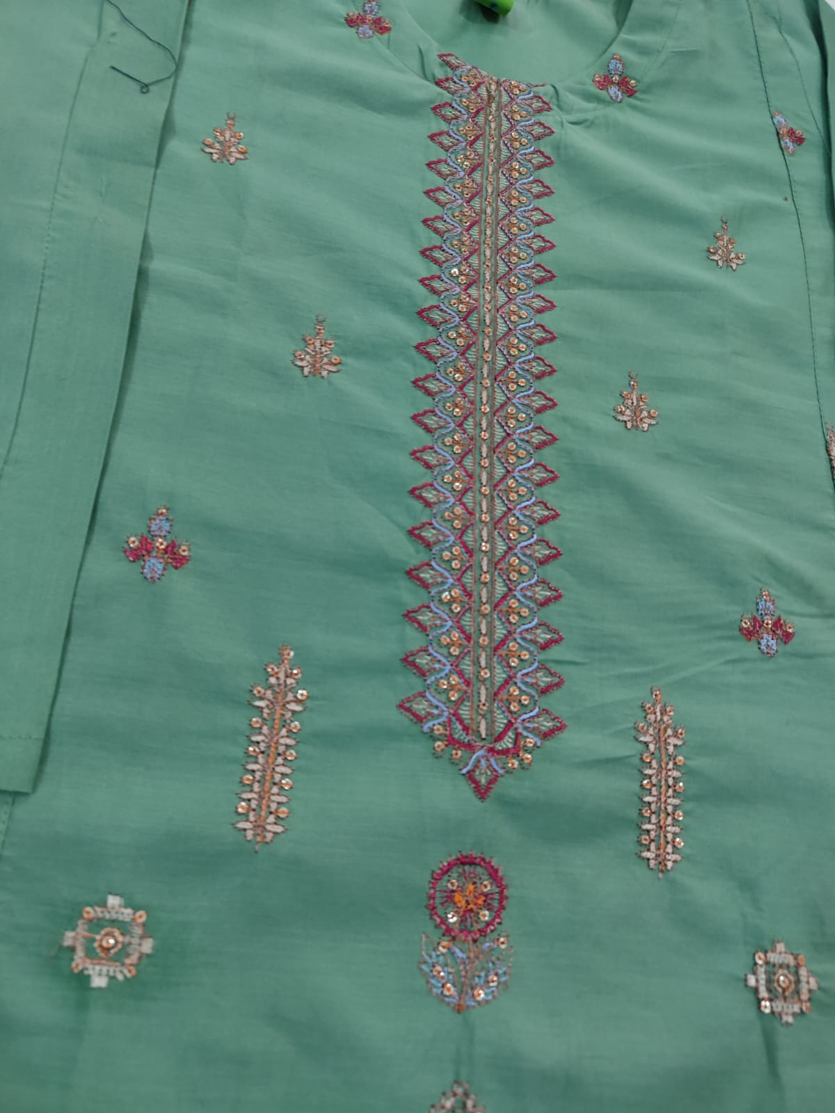 Peru Lawn Embroidered Dress