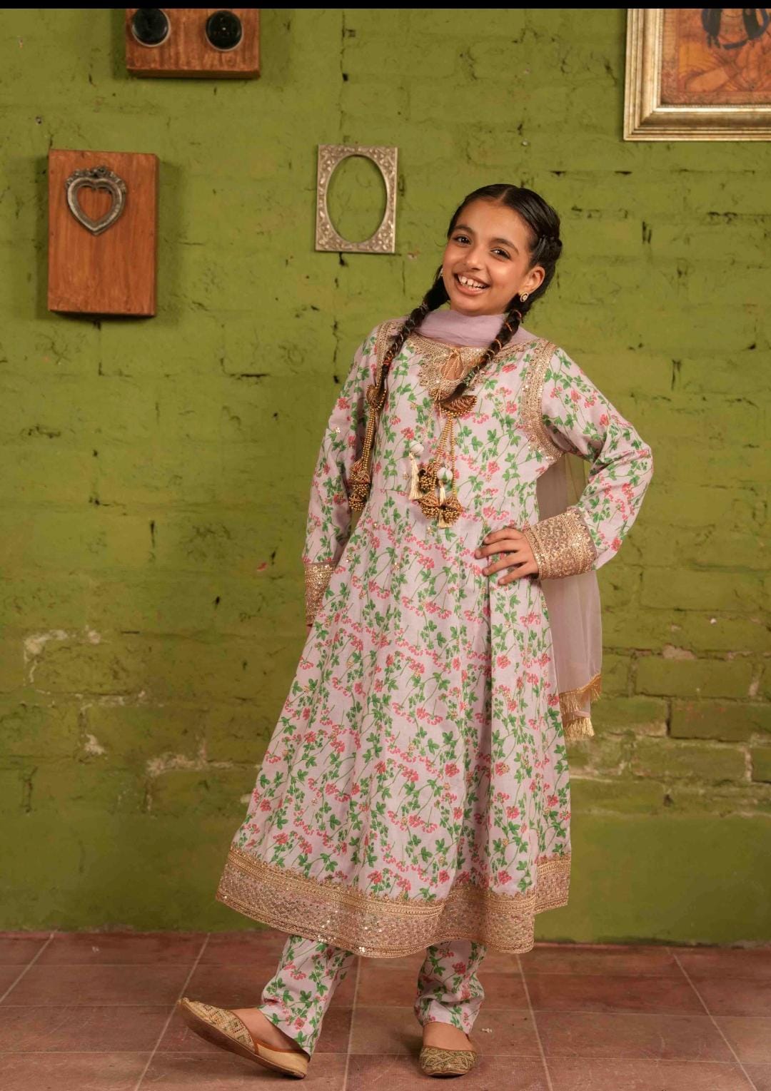 Al Qaswa Long Frock Dress