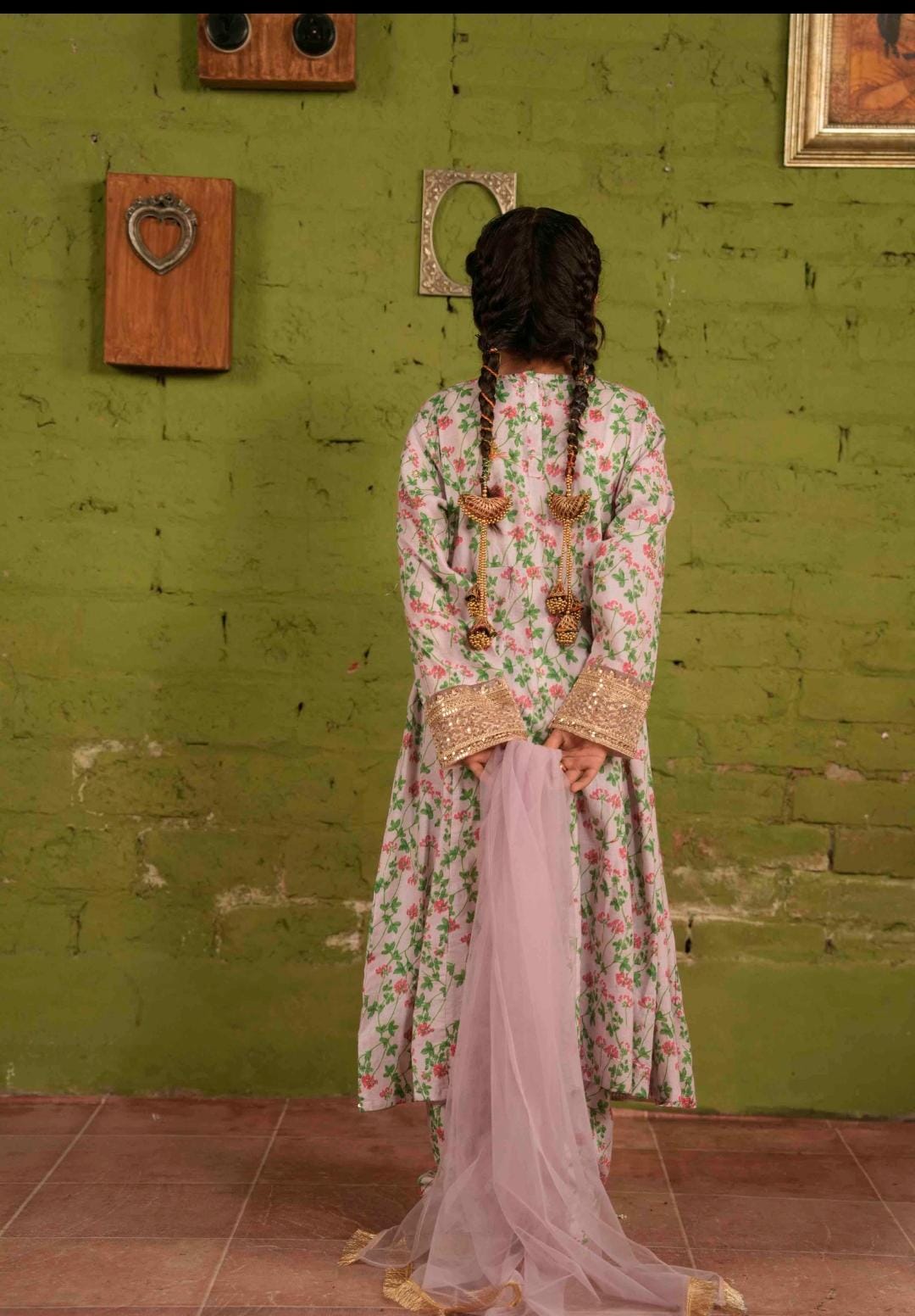 Al Qaswa Long Frock Dress