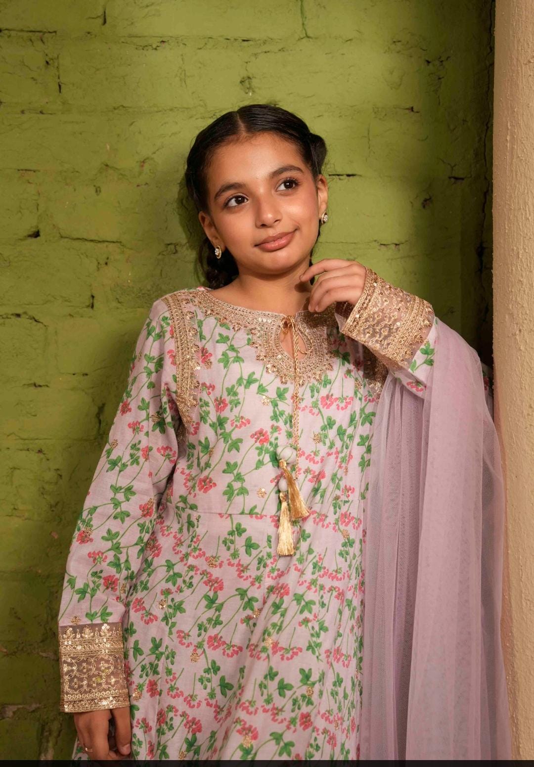 Al Qaswa Long Frock Dress