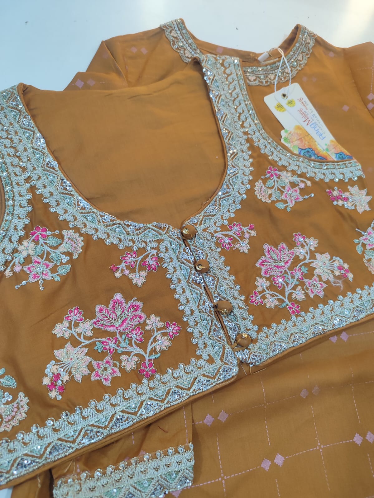 Rang Malang Girls Koti Dress
