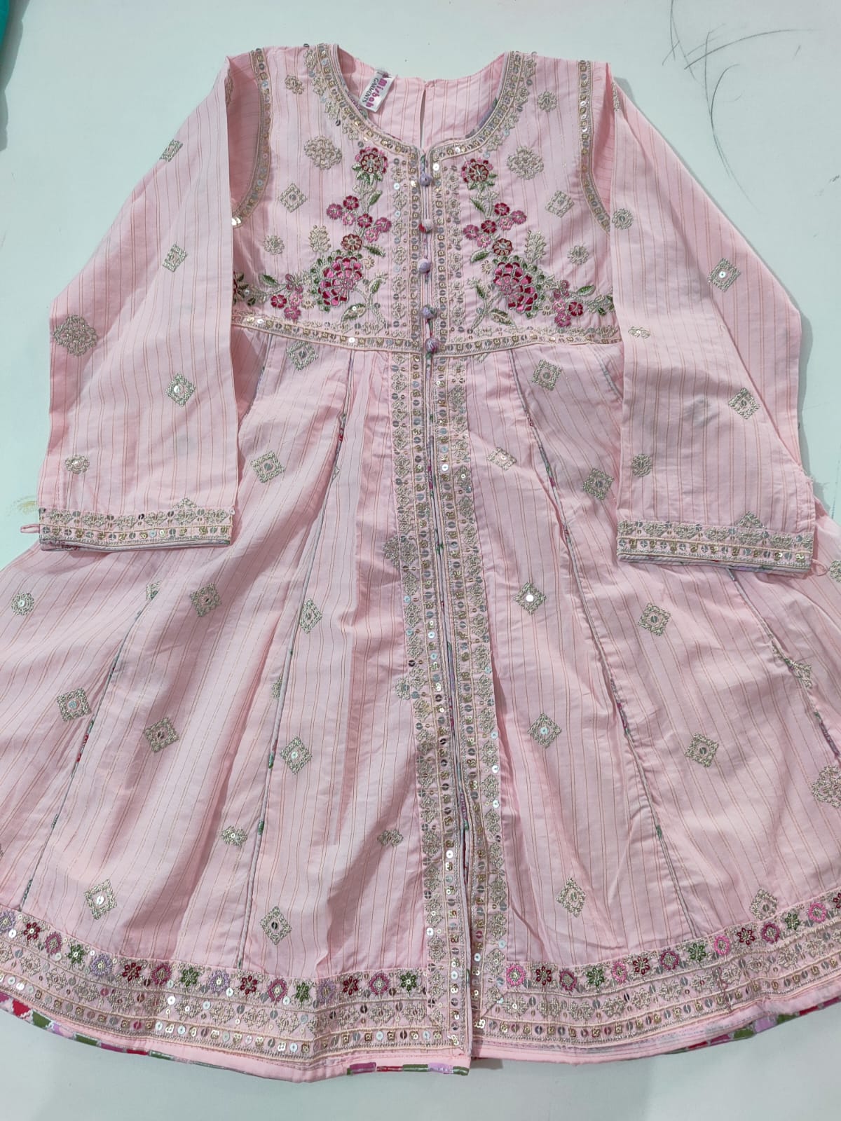 Girls embroidered Frock Dress