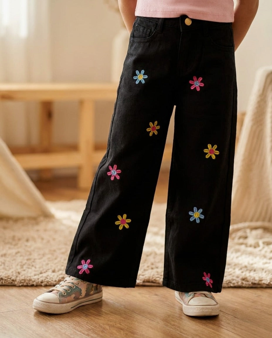 Girls Floral Pants - Staccato