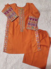 Peru Eid Special 2 Piece Dress
