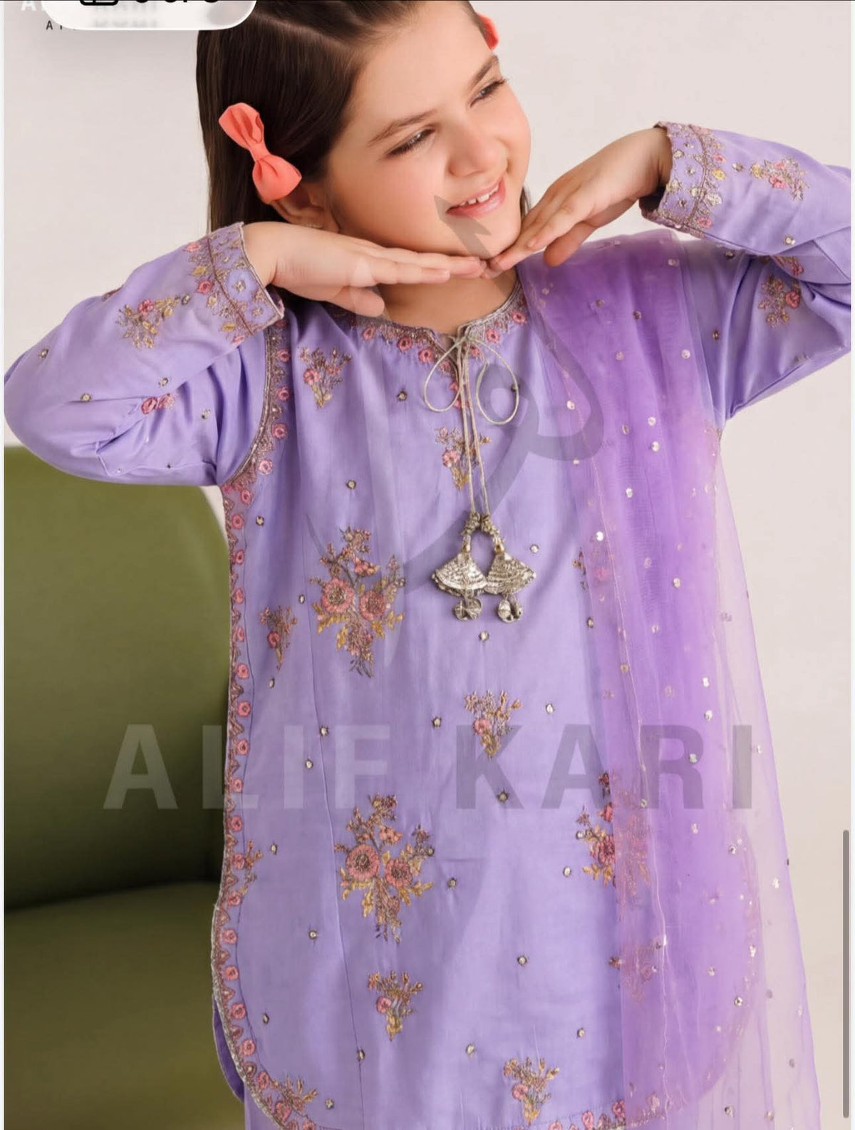 Alif Kari - Girls Dress