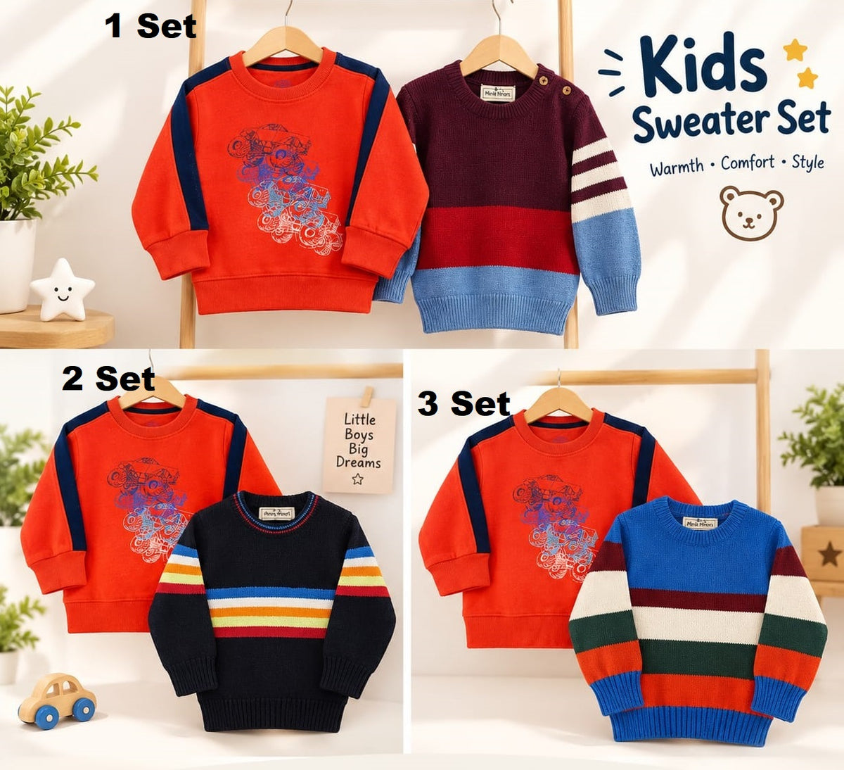 Boy Sweater Set (9-12 M)