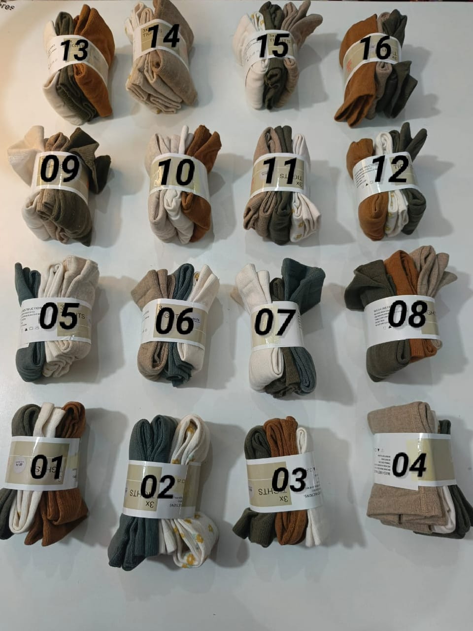 9-12 M Leggings (Pack of 3)