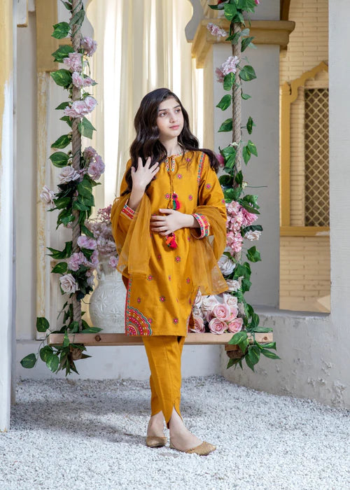 Al Qaswa Girls Dress