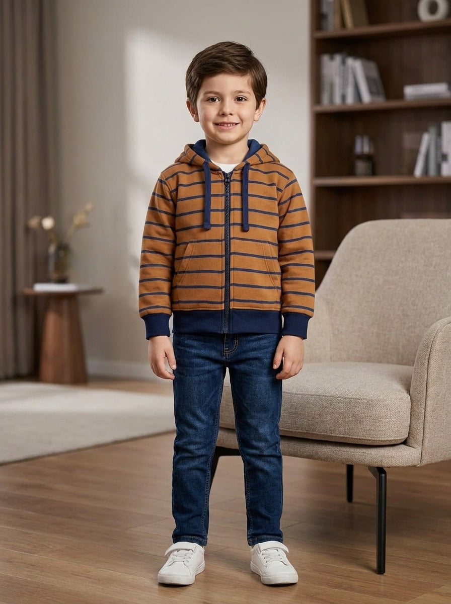 Boys zipper hoodie