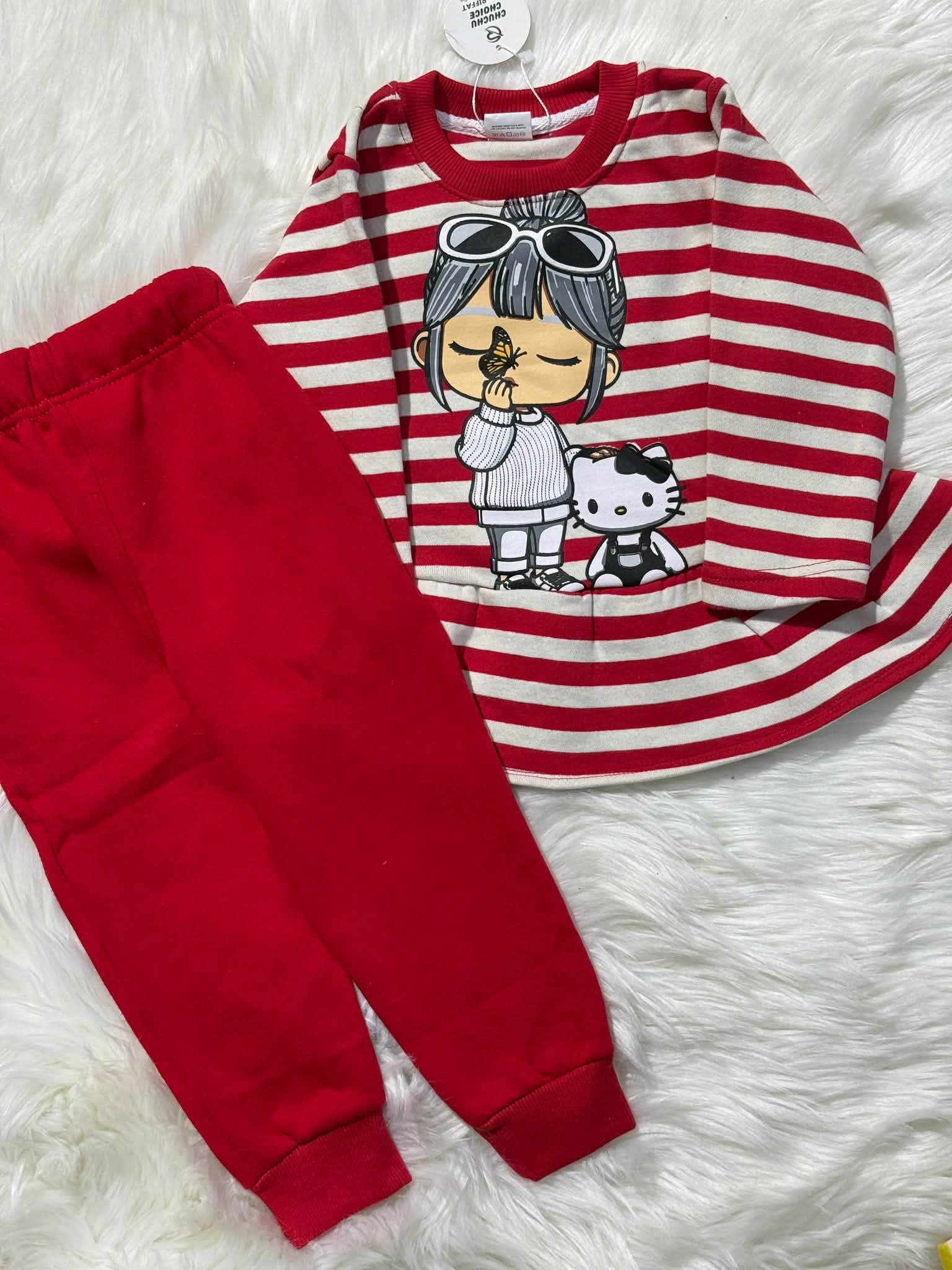 Girls fleece Pair