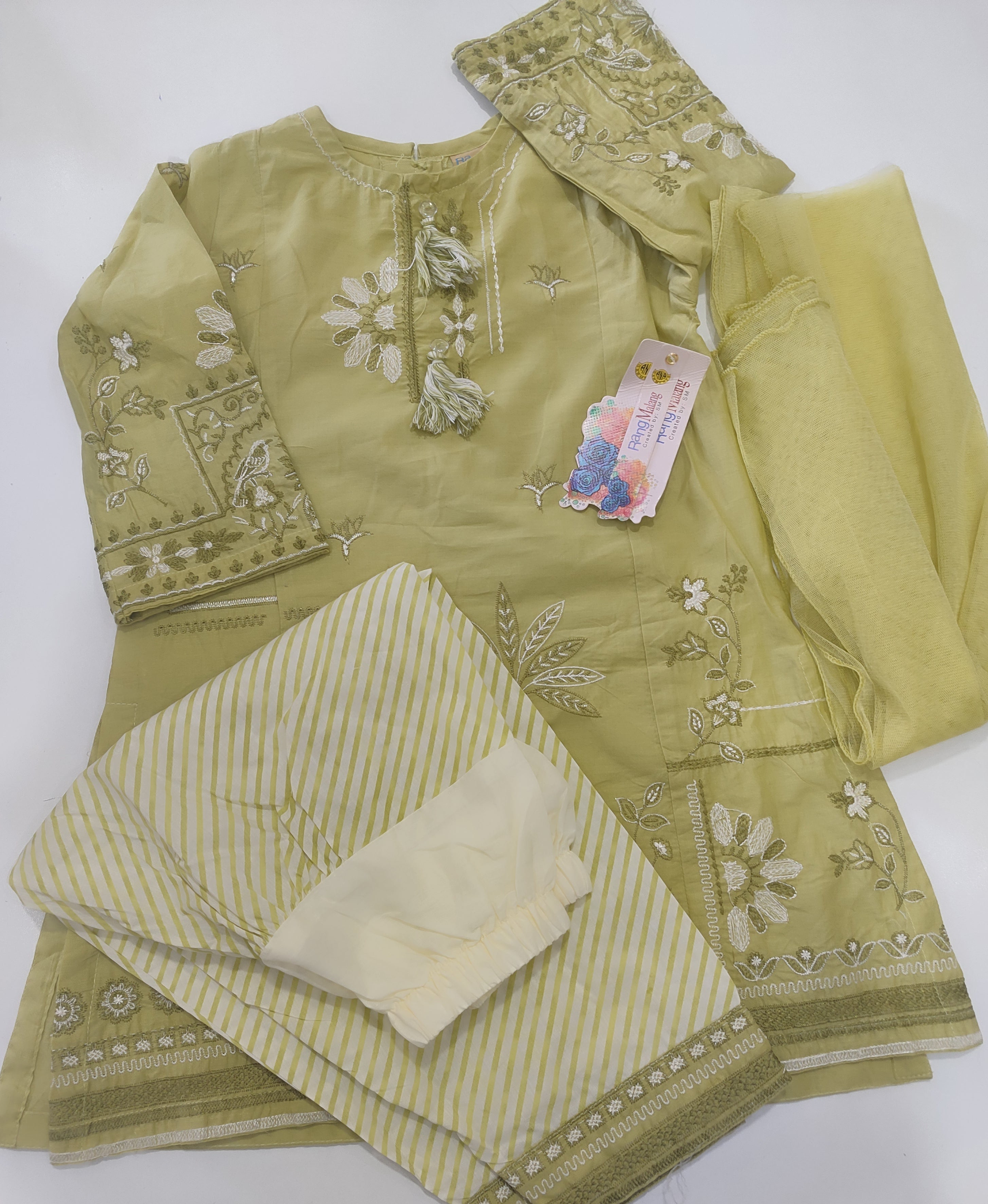 Rang Malang - Lawn 3 piece Dress