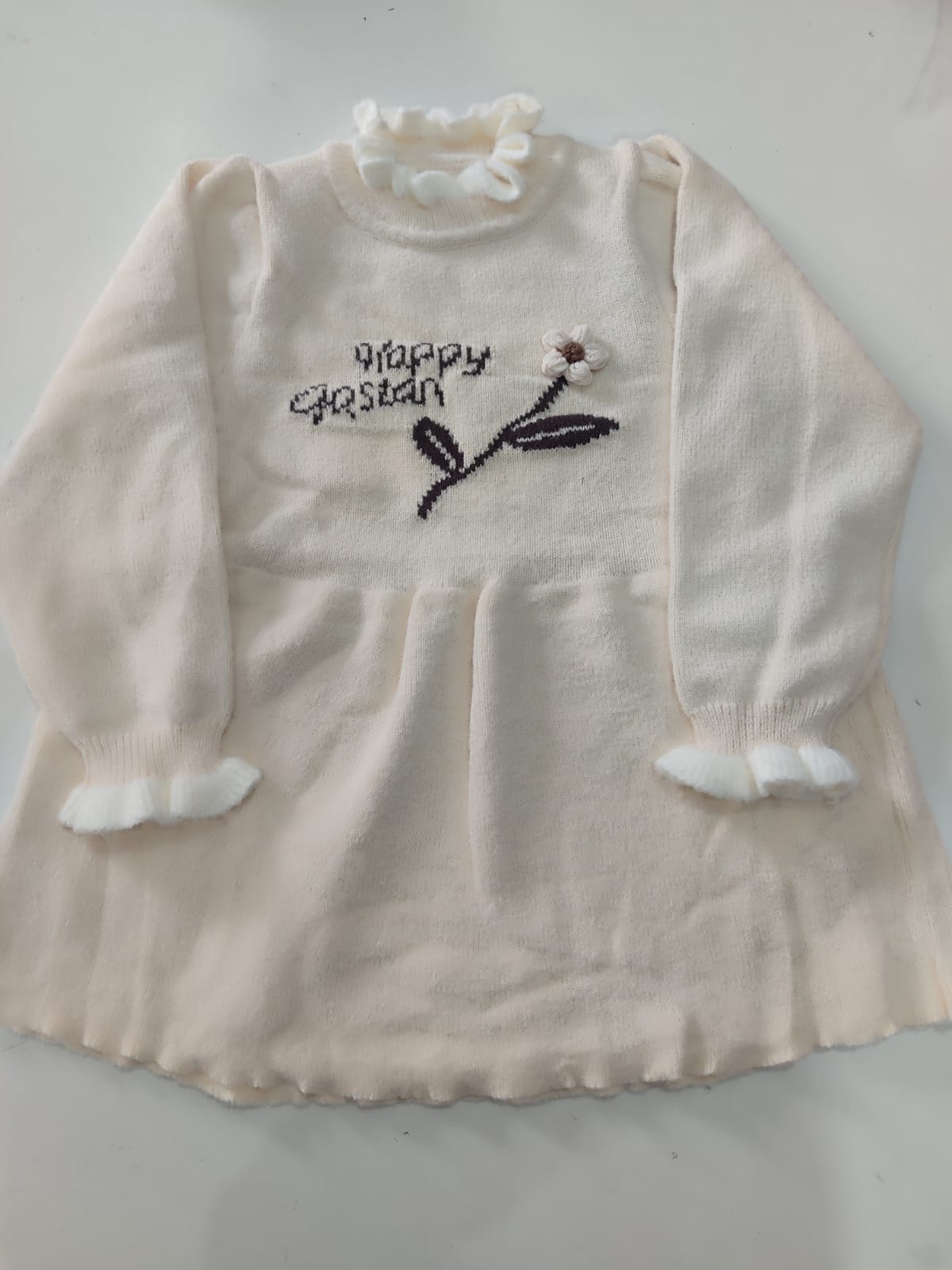 Girls woolen frock
