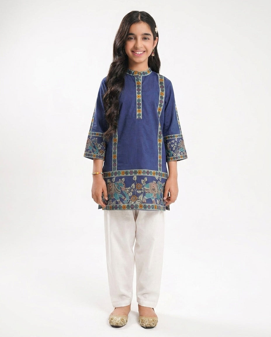 Girls Sapphire Dress