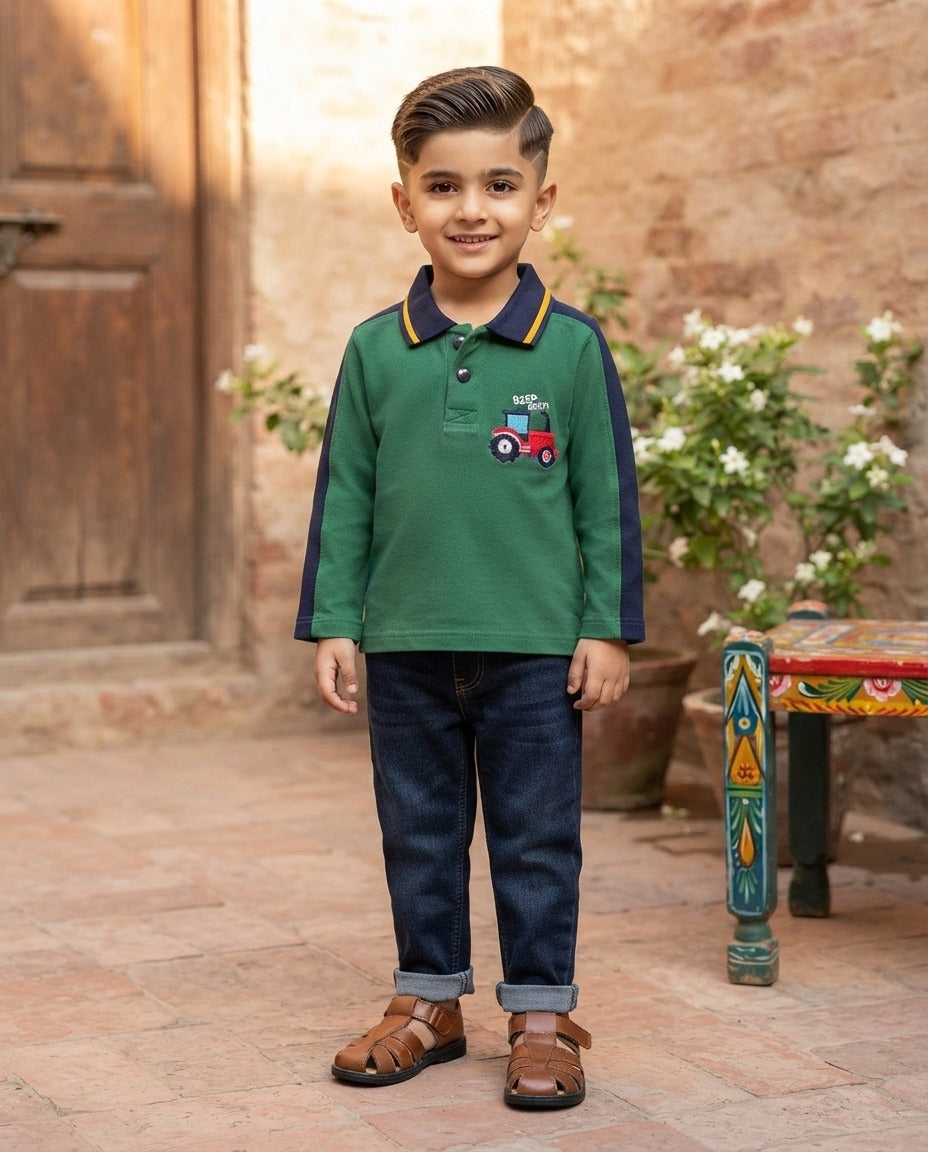 polo boys shirt