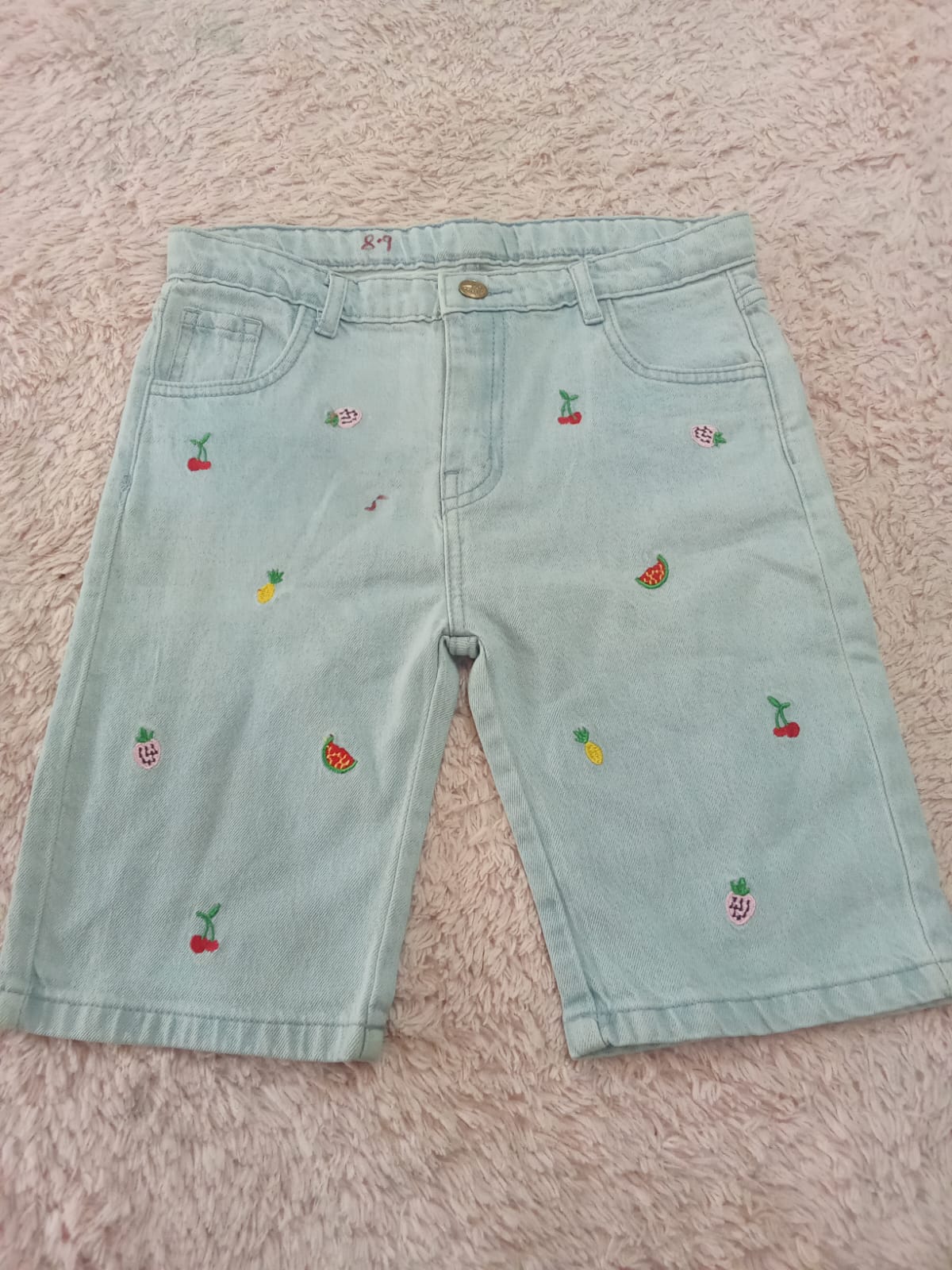 9-10yrs girls denim short