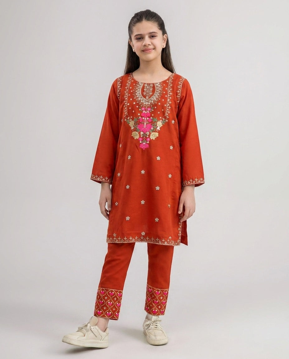 Girls Dress - Alif Kari