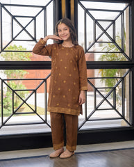 Beech Tree Khaddar Embroidered Dress