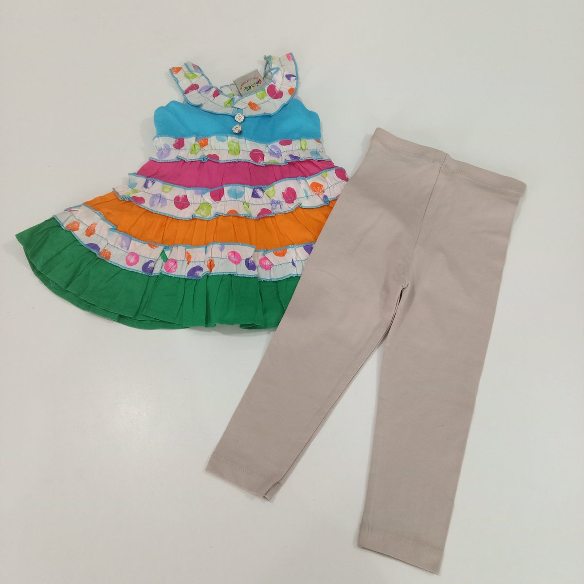 Girls Frock with Tights