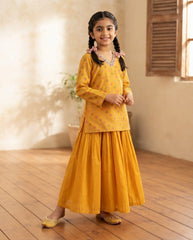 Ethnic girl lengha (6to7)