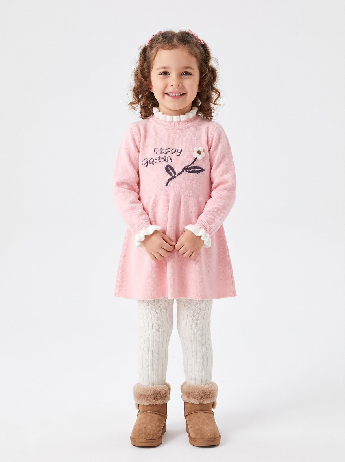 Girls woolen frock