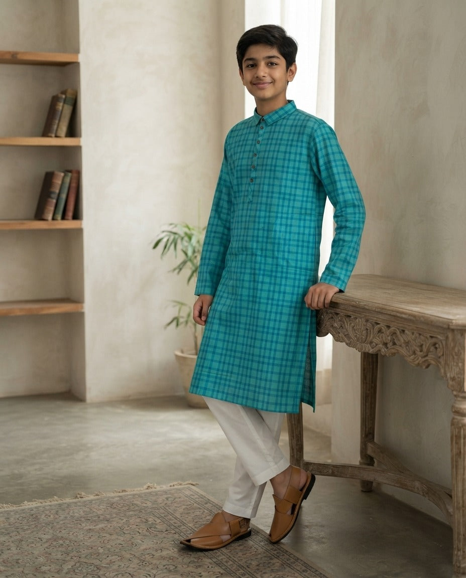 Pepper land boy kurta 15to16y